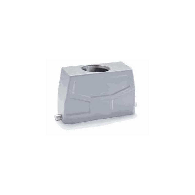 Capot 24B, Aluminium moulé sous pression, IP67, Sortie verticale, M40